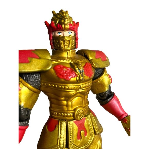 Bandai Power Rangers Red Dragon Thunderzord Warrior Action Figure  Sword 1998 - Picture 2 of 11